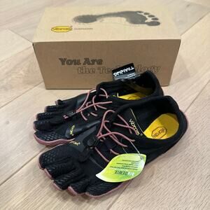New Vibram FiveFingers KSO EVO Women's Training Shoes Black Rose EU36/ USA6.5-7